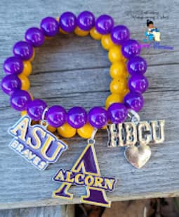Alcorn State Charm Bracelet