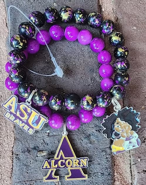 Alcorn State Charm Bracelet thumbnail 2