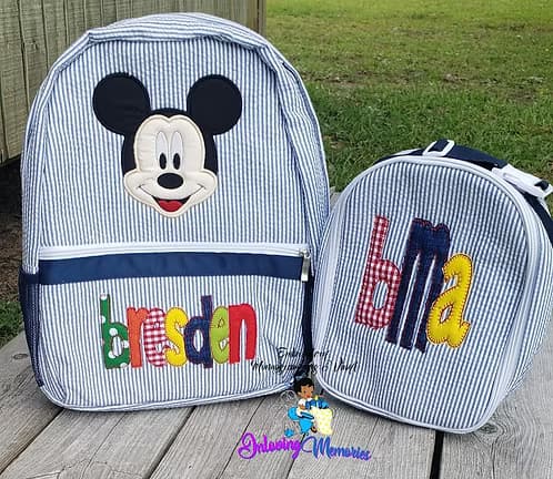 Applique Bag and Lunchbox Set thumbnail 2
