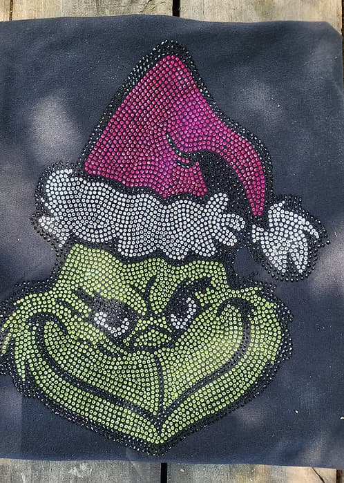 Grinch Pink Hat Holiday Shirt