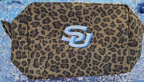 Leopard Print Cosmetic Bag