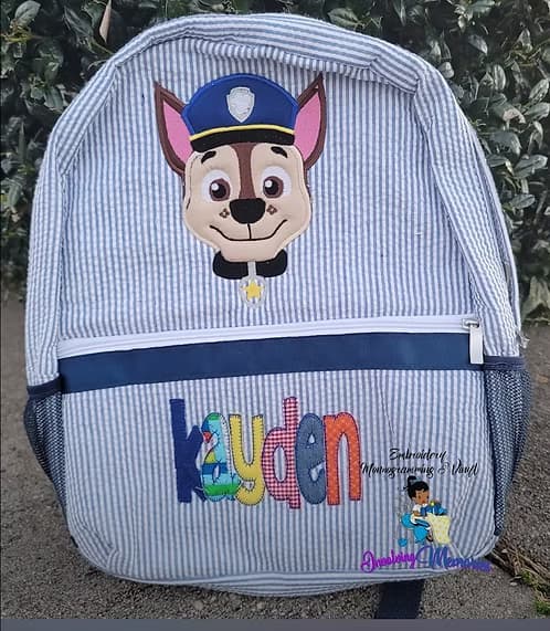 Paw Patrol Applique Backpack — image 1