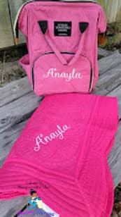 Quilted Diaper Bag thumbnail 4