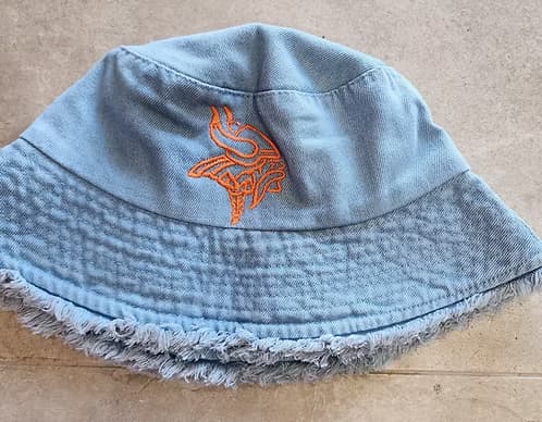Viking Denim Bucket Hat