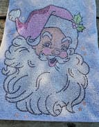 Lavender Santa — image 1